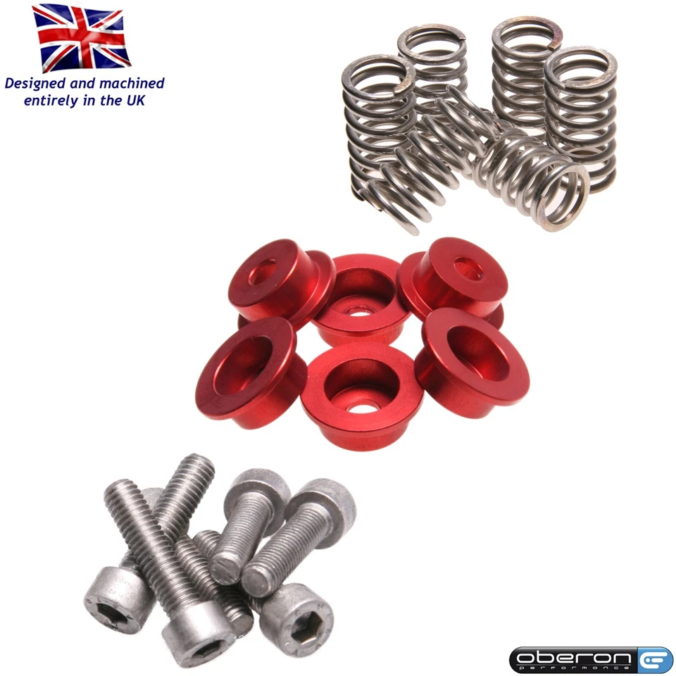 CLU-0115-RED Oberon Performance Red Ducati Dry Clutch Spring Cap Kit - Image 1 of 1