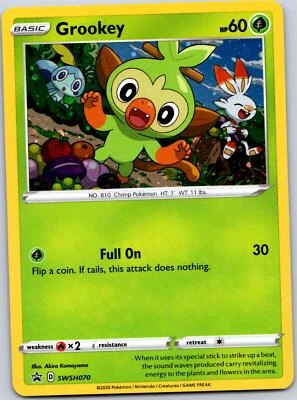 SWSH: Sword & Shield Promo Cards #SWSH070 Grookey - Image 1 of 2
