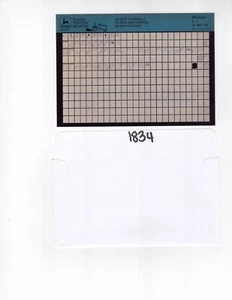 John Deere 30 48 Zoll Fräsen Teilekatalog Microfiche manuell MPC8293 - Bild 1 von 1