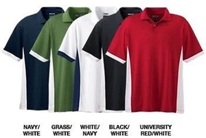 ADIDAS Golf Mens ClimaCool Color Block Shirts Polos ALL SIZES/COLORS A28 NEW - Picture 1 of 7