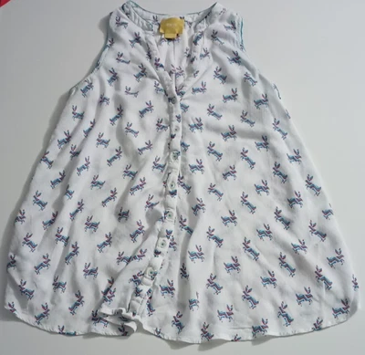 Anthropologie Maeve Women Rabbit Print Tank Blouse Size 6 - Image 1 of 4