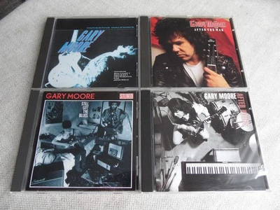 GARY MOORE - 4 CDs - PARISIENNE WALKWAYS - AFTER THE WAR - AFTER HOURS - STILL.. - Bild 1 von 4