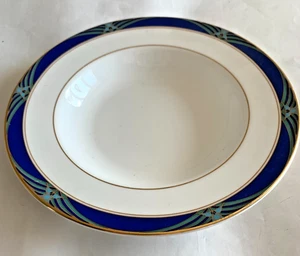 Royal Doulton Regalia Rimmed Dessert Soup Bowl 22.5cm Used - Picture 1 of 3