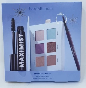 bareMINERALS Starry Eyes Make Up Gift Set - Eyeshadow Palette Liner & Mascara  - Picture 1 of 5