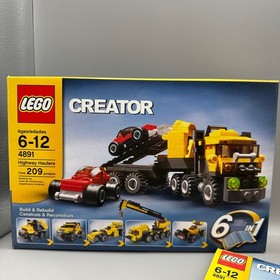 LEGO Highway Haulers Set 4891 LEGO Creator with box and Manual Complete 