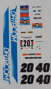 decalcomanie decals 1/43 pour porsche 924 rally safari 1979 - Picture 1 of 1