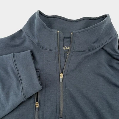 WALTER HAGEN  Mens XL Navy Blue Performance 1/4 Zip Pullover Long Sleeve - Image 1 of 4