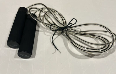 Cuerda de saltar con mango ponderado para entrenamiento físico/agarres acolchados/9' de largo/campeón Foto 1 de 2