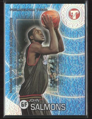 John Salmons 2002-03 Topps Pristine #96 Refractors/1899 Philadelphia 76ers Foto 1 de 2
