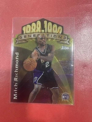 Troquelado Mitch Richmond 1997-98 Topps Generations #G11 Sacramento Kings Foto 1 de 2