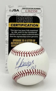 Yoan Moncada signed Official MLB Baseball Ball autographed JSA - Picture 1 of 2