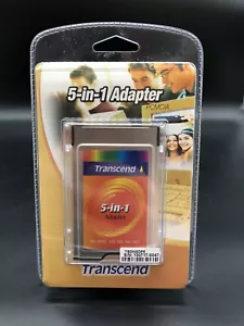 NEW Transcend 5 in 1 Adapter TS0MADP5 Compact Flash Adapter For SM SD MMC MS PRO - Picture 1 of 4