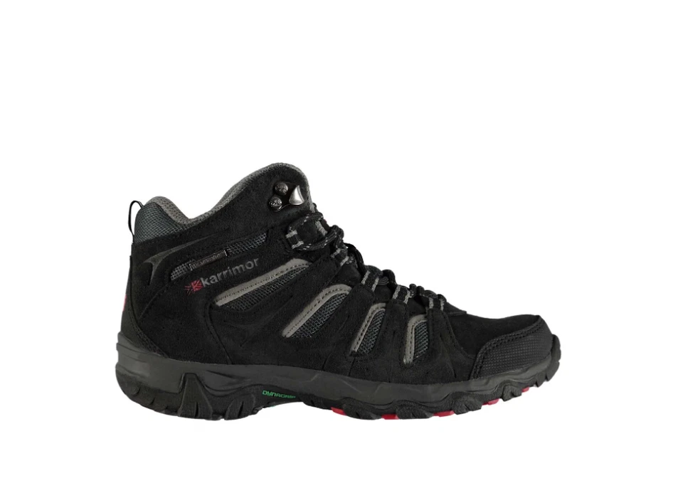 Karrimor Mount Mid Junior Impermeable Zapatos para Caminar Gris Reino Unido 6 EE. UU. 7 *REFCRS262 Foto 1 de 1