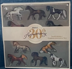 NEW Breyerfest 2019 30th Anniversary Commemorative Stablemate Set 10 Horses NIB - Picture 1 of 4