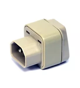 10x Adaptador de CA universal WA-320 10A 250V CE Wonpro Taiwán Computadora IEC Enchufe macho - Imagen 1 de 7