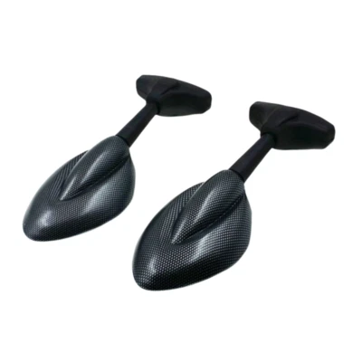 Espejos retrovisores laterales deportivos de carbono para carreras para Triumph Ducati Daytona 600 750 Foto 1 de 4