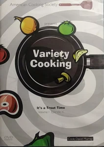 Variety Cooking DVD - The Reality Chef Volume 1 Episode X David Murray Fish NEW! - Picture 1 of 2