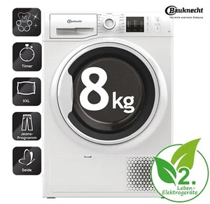 Bauknecht Kondenstrockner 8kg Weiß T SOFT CM10 8BWK DE RO_TSOFTCM108BWK_R - Bild 1 von 15