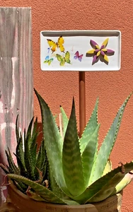 Forever Memorial Flowers Outdoor Yard Art Faux Fake Garden Flower Pot Decor - Picture 1 of 3