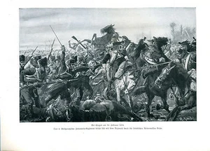 Bei Stoges -- Reggimento Prussia occidentale -- R. Knötel -- S/W - dal 1901   - Foto 1 di 1