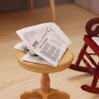 Miniature Retro Newspaper Set Newspaper Model Simulation Furniture Toy