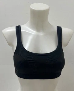 New Ex M&S Black  Extra High Impact Multiway Sports Bra UK 32 - 42 A-H - Picture 1 of 7