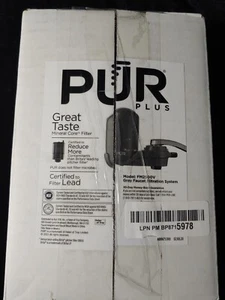 PUR PLUS Wasserfiltersystem zur Wasserhahnmontage, grau - vertikal GRAU nie benutzt! - Bild 1 von 1