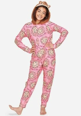 Justice Girl Hedgehog One Piece Pajamas Union Suit 6 7 10 12 Halloween Costume - Image 1 of 2