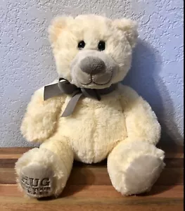 Hallmark Teddy Bear Retired Cream Color With Bow - Picture 1 of 5