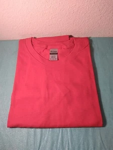Gildan Heavy Cotton X-Large Adult Red T-shirt 100 % Cotton - Picture 1 of 3
