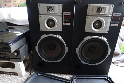 ALTAVOCES DE 3 VÍAS TECHNICS SB-2525 RAROS DE COLECCIÓN - HECHOS EN EE. UU. Foto 1 de 4