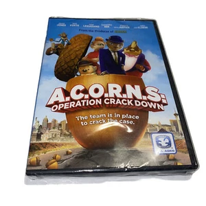 Acorns Operation Crack Down Dvd Animated Samantha Bee, John Leguizamo NEW Sealed - Picture 1 of 2