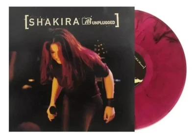 Shakira - MTV Unplugged Vinyl LP Colored Purple NEW Sealed FREE USA Shipping - Image 1 of 2