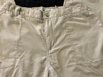 Columbia Mujer Omnishade Convertible Senderismo UPF 30+ Pantalones Grandes Caqui Foto 1 de 4
