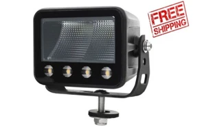 LED Work Light Flood Beam with Flashing Amber Warning Light 3600Lumens IP68/IP69 - Picture 1 of 5