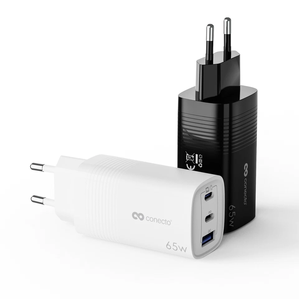 USB C Ladegerät USB-Netzteil GaN Schnellladegerät Handy-Ladegerät iPhone Samsung - Bild 1 von 1
