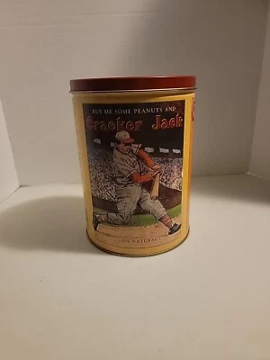 Vintage 1991 Cracker Jack Limited Edition Nostalgic Confection Advertising Tin  - Image 1 of 4