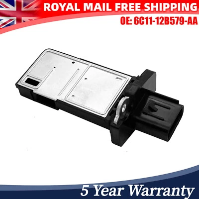 MASS AIR FLOW METER SENSOR FOR FORD TRANSIT MK7 2.2 2.4 3.2 TDCI 6C11-12B579-AA - Image 1 of 4