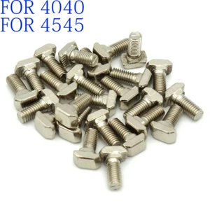 M8 x 16mm/20mm-30mm Drop in T Screw for Metric 4040 4545 Aluminum Extrusions - Picture 1 of 4