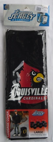 NCAA Louisville Cardinals Luggage Suitcase Cover Jersey Large (Checked Bag Size) Cover