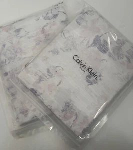 CALVIN KLEIN HOME BLUSH BONE SET DI 2 KING SHAMS NUOVI IN CONFEZIONI - Foto 1 di 5