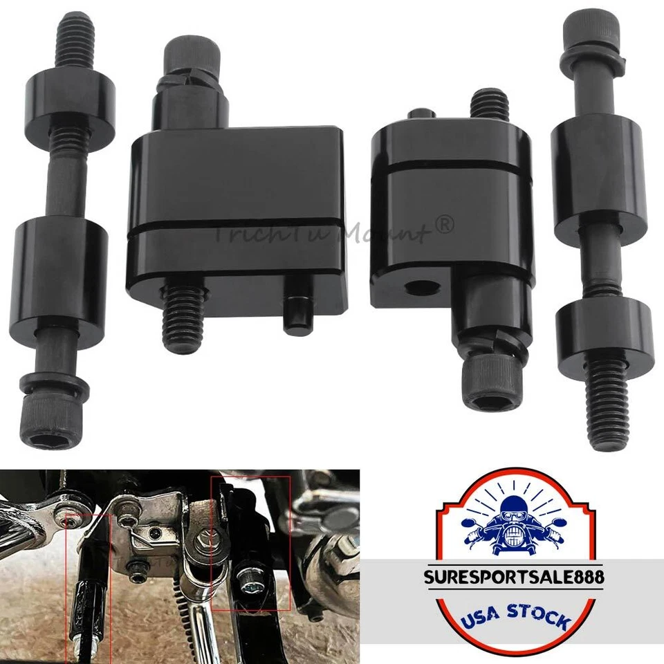 Driver Floorboard Spacer Extension Kit for Harley Street Glide FLHX/I 2009-2023 - Image 1 of 4