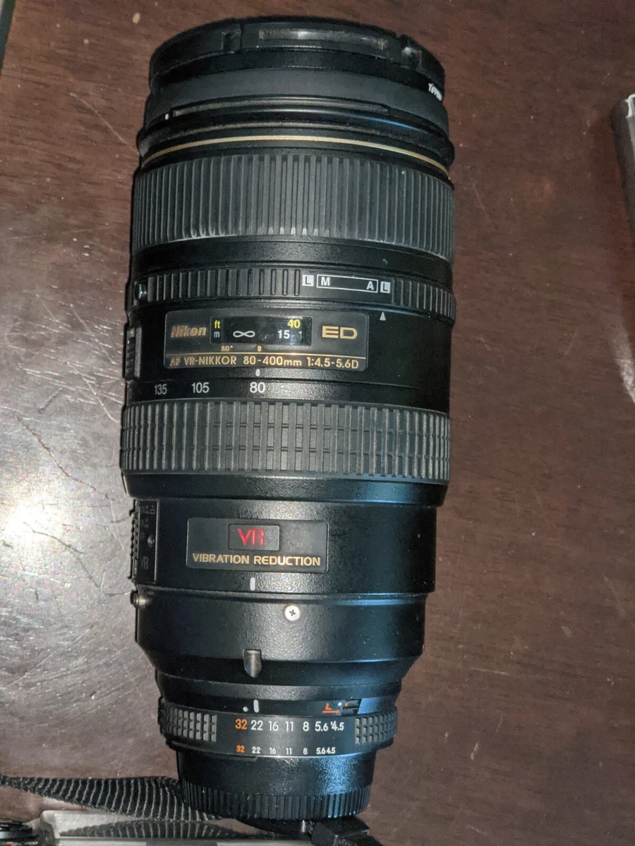 Nikon 80-400mm f/4.5-5.6 Camera Lenses for sale | eBay