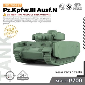 SSMODEL SS700717 1/700 Military Model Kit Pz.Kpfw.III Ausf.N - Picture 1 of 5