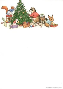 Lisa Berrett Forest Animals Trim Tree Note Pad - Partial - 67 Sheets Remaining - Picture 1 of 1