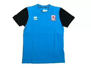 Middlesbrough Football Shirt XXXL (44" Blue Stretchy T-Shirt 2024-25 Errea BNWT - Picture 1 of 11