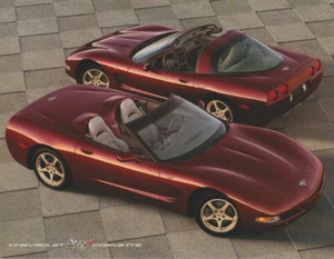 2003 Chevy Corvette 50th Anniversary Edition Info Card - Picture 1 of 2