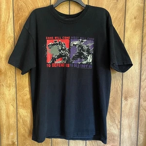 2007 Transformers - Official Movie Promo T-Shirt -Optimus & Barricade, Size (L) - Picture 1 of 7