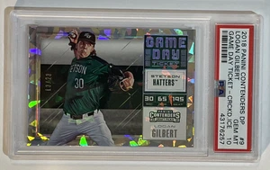 2018 Contenders Draft Game Day Cracked Ice /23 Logan Gilbert PSA 10 POP 1 - Picture 1 of 2