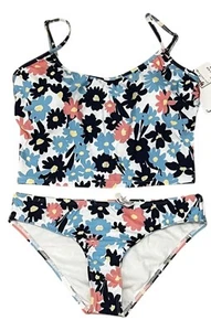NWT SPLENDID 2 Piece Woman’s Room To Bloom Hileg Set Sz M Blue Sz M -#SP82261M - Picture 1 of 15